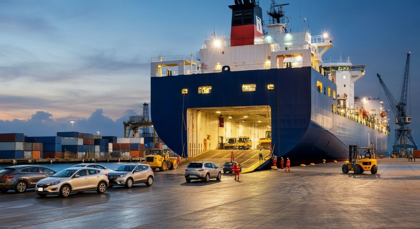 RORO Shipping to Africa from Dubai